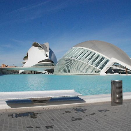 10 Pax, Ac, Wifi Gratis, Ciudad Artes Y Ciencias Appartement Valencia Buitenkant foto
