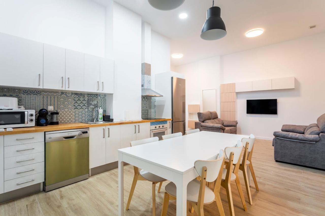 10 Pax, Ac, Wifi Gratis, Ciudad Artes Y Ciencias Appartement Valencia Buitenkant foto